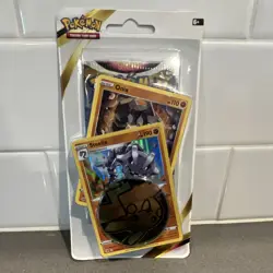 Pokemon TCG Sword & Shield Astral Radiance Booster Pack Onix Steelix Coin - Image 1