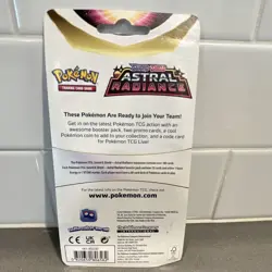 Pokemon TCG Sword & Shield Astral Radiance Booster Pack Onix Steelix Coin - Image 2