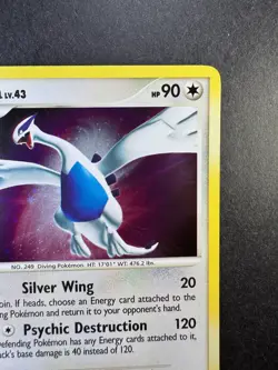 2007 Pokemon Lugia Secret Wonders 14/132 Holo - Image 3
