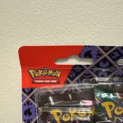 Pokemon TCG Paldean Fates Greavard 3-Pack Tech Sticker Collection - Image 3