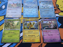 Pokemon TCG - Prismatic Evolutions Holo/Reverse Eevee Evolution 6 Card Lot! NM🔥 - Image 3