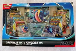 Pokemon TCG Greninja ex & Kingdra ex Special Collection - New & Sealed - Image 1