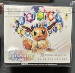 Pokemon TCG Scarlet and Violet Prismatic Evolutions Pokemon Center ETB Sealed - Image 1