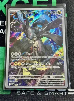 Pokemon N’s Zekrom 031 Black Star Promo NM/LP Tracking Incl Ascended Heroes TCG - Image 1