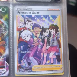 Pokemon Friends in Galar TG23/TG30 Trainer Supporter Ultra Rare Full Art Silver… - Image 1