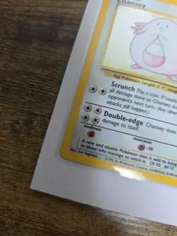 Chansey 3/102 Holo 1999 WOTC Pokemon TCG Base Set Unlimited Rare Card MP - Image 3