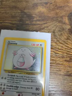 Chansey 3/102 Holo 1999 WOTC Pokemon TCG Base Set Unlimited Rare Card MP - Image 5