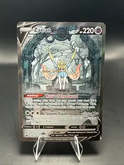 Pokemon TCG Crown Zenith: Galarian Gallery Zacian v GG48/GG70 - Image 1