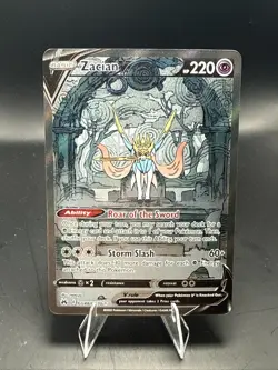 Pokemon TCG Crown Zenith: Galarian Gallery Zacian v GG48/GG70 - Image 2