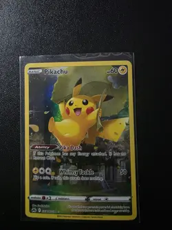 Pikachu GG30/GG70 Galarian Gallery Holo Pokemon Crown Zenith NM - Image 1