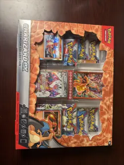 Pokemon TCG: Charizard ex Premium Collection Box - 6 Packs Factory Sealed 820650873232 - Image 1