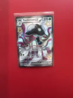 Toedscruel ex 213/091 - Paldean Fates - Pokemon Shiny Ultra Rare - Full Art NM - Image 1