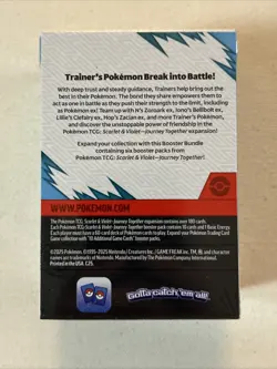 Pokemon Journey Together Booster Bundle Sealed 6 Pack TCG - Image 3