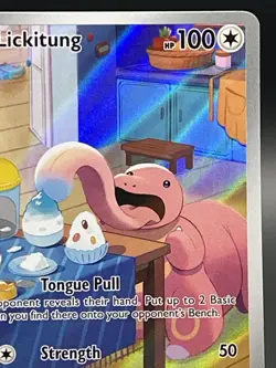 Pokemon Lickitung 180/162 Sv05: Temporal Forces Illustration Rare Holo - Image 2