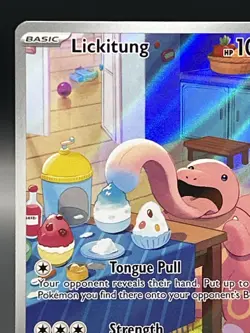 Pokemon Lickitung 180/162 Sv05: Temporal Forces Illustration Rare Holo - Image 4
