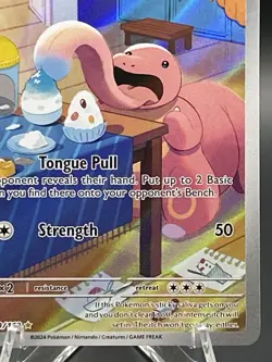 Pokemon Lickitung 180/162 Sv05: Temporal Forces Illustration Rare Holo - Image 5