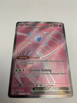 Mew ex 193/165 Sv: Scarlet & Violet 151 Holo Rare Pink Pokemon TCG NM - Image 1
