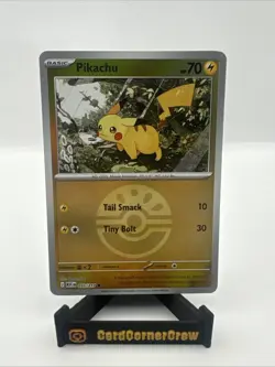 Pokemon TCG Pikachu Ascended Heroes New Set Reverse Holo Near Mint! - Image 1