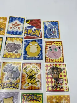 45 Pokemon 1999 Topps Merlin Collection Nintendo Card LOT Pack READ Bundle - Image 4