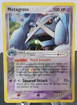 Pokemon Card - Metagross Hidden Legends 11/101 Rare Non-Holo - Image 1