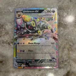 Umbreon ex 060/131 [NM] Double Rare - SV: Prismatic Evolutions Pokemon Card - Image 1