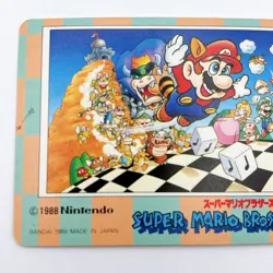 Super Mario Bros 3 Card TCG Nintendo Bandai 1989 Japanese Vintage Carddass No.13 - Image 5