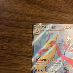 Pokemon TCG Milotic EX 2024 SV08 Surging Sparks Ultra Rare Holo Card #217/191 - Image 4