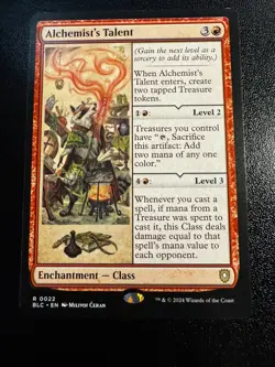 Alchemist's Talent Regular LP Commander: Bloomburrow MTG - Image 1