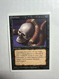 MTG Unlimited Deathlace NM 1993 - Image 1