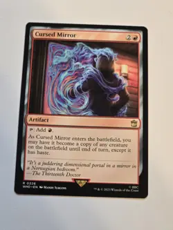 Cursed Mirror Universes Beyond: Doctor Who Magic The Gathering MTG - Image 1