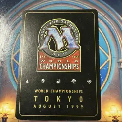 Fire Diamond Kai Budde World Championships 1999 Light Play MTG - Image 2