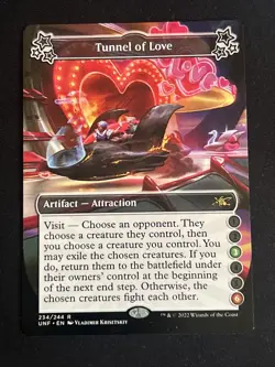 1x Tunnel of Love (3-6) (234) Unfinity LP MTG Magic the Gathering x1 MKE - Image 1