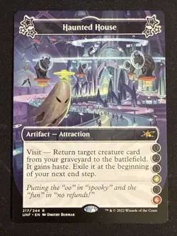 1x Haunted House (4-6) 217 Unfinity LP MTG Magic the Gathering x1 MKE - Image 1