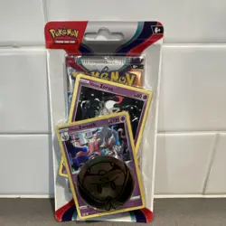 Pokemon TCG Scarlet & Violet Booster Pack Hisuian Zorua Zoroark Promo Coin 2023 - Image 1