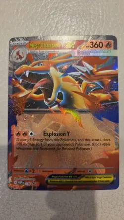Pokemon Tcg Mega Charizard Y Ex Promo NM 030 MEP - Image 1
