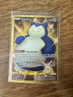 Pokemon Snorlax 224/198 Chilling Reign Gold Secret Rare Full Art Holo NM - Image 1