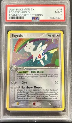 2004 POKEMON EX TOGETIC-HOLO TEAM ROCKET RETURNS #14 - Image 1