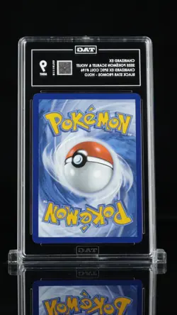 2025 POKEMON SVP EN-SV BLACK STAR PROMO #196 CHARIZARD EX - TAG 9 - Image 2