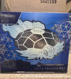 Pokemon Center Stellar Crown Elite Trainer Box ETB In Hand Ships Now - Image 1
