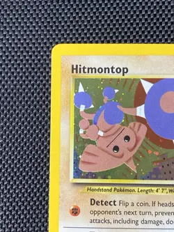 Pokemon Card Hitmontop 3/75 Neo Discovery HOLO RARE - LP/NM - Image 2