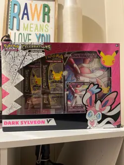 Pokemon TCG: 25th Anniversary Celebrations Dark Sylveon V Collection Box -Sealed - Image 1