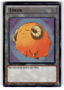 Token: Sheep (Yellow) LC04-EN007 Limited Ultra Rare Legendary Collection 4: Joey - Image 1
