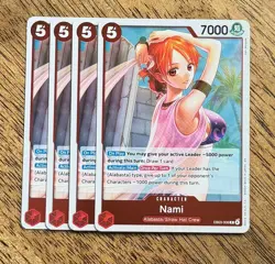Nami (006) EB03-006 Extra Booster: One Piece Heroines Edition Foil, X4 (Playset) - Image 1