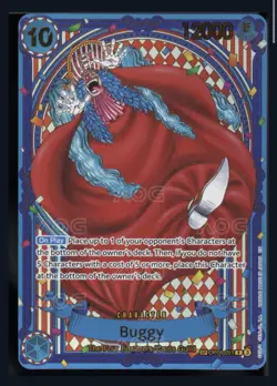 One Piece TCG Buggy Pristine 10. OP09-051 Gold SP OP14 English - Image 3