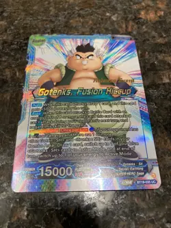Gotenks Fusion Hiccup BT19 EVENT STAMPED Foil Dragon Ball Super Card Game | NM - Image 4
