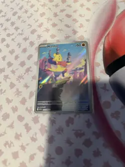 Pokemon TCG Mienfoo SV023/SV122 White Flare Card English Holo - Image 5