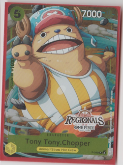 One Piece Card Game - Tony Tony Chopper - Offline Regionals - P-089 - NM - Eng - Image 1