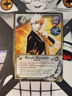 Naruto Uzumaki (Suit) - 1071 - 1st Edition - Naruto CCG TCG Bandai Anime Cards - Image 1