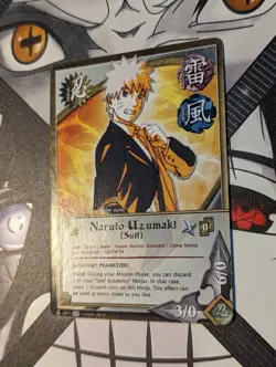 Naruto Uzumaki (Suit) - 1071 - 1st Edition - Naruto CCG TCG Bandai Anime Cards - Image 2