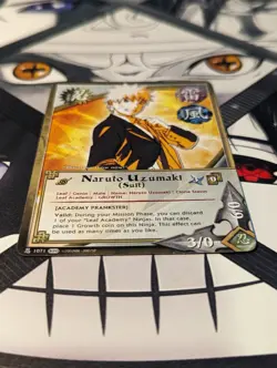 Naruto Uzumaki (Suit) - 1071 - 1st Edition - Naruto CCG TCG Bandai Anime Cards - Image 4